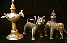 Antique oil lamps Antique oil lamps